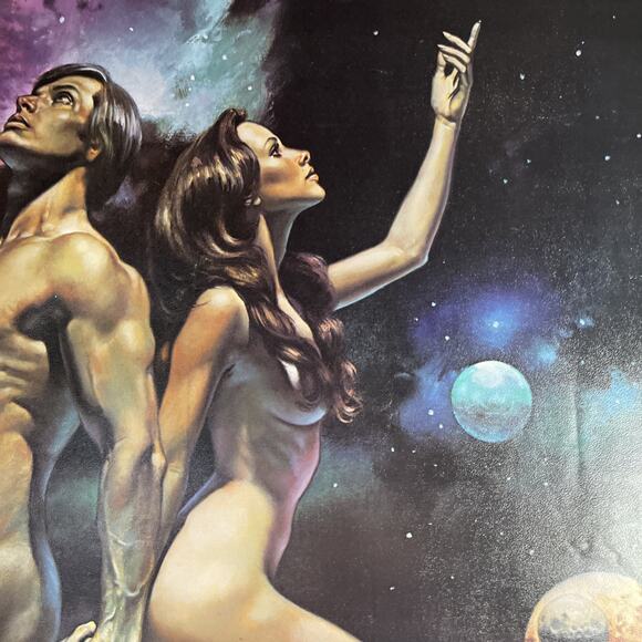 Boris Vallejo Reaching for the Stars Poster 19x23.5 Fantasy Art Vintage Rare - Picture 3 of 5